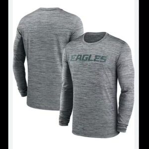 PHILADELPHIA EAGLES NIKE DRI FIT LONG SLEEVE